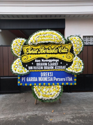 Papan Bunga Duka di Karang Panjang