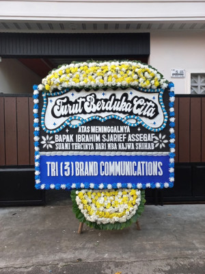 Papan Bunga Duka di Karang Panjang